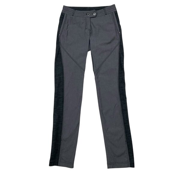 Lululemon Ride On Pant 4 Black Fossil Gray W5734S - Picture 13 of 14